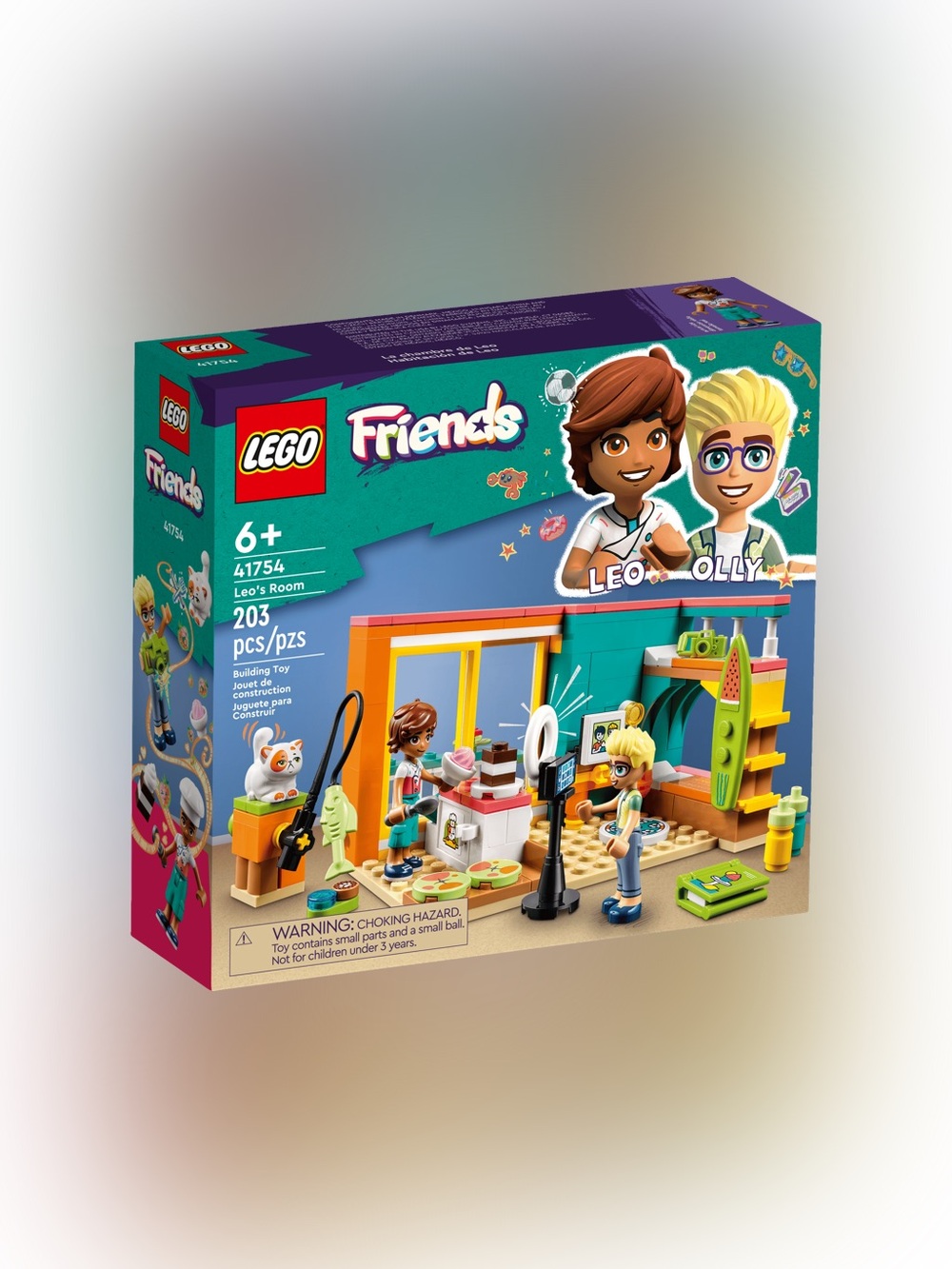 LEGO FRIENDS: Leo's Room (41754) Retired 203 Pieces Set Kit Brand New Sealed